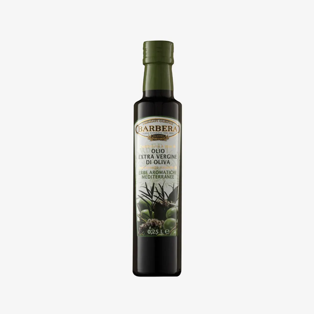 Масло Barbera оливковое с ароматическими травами 250 мл