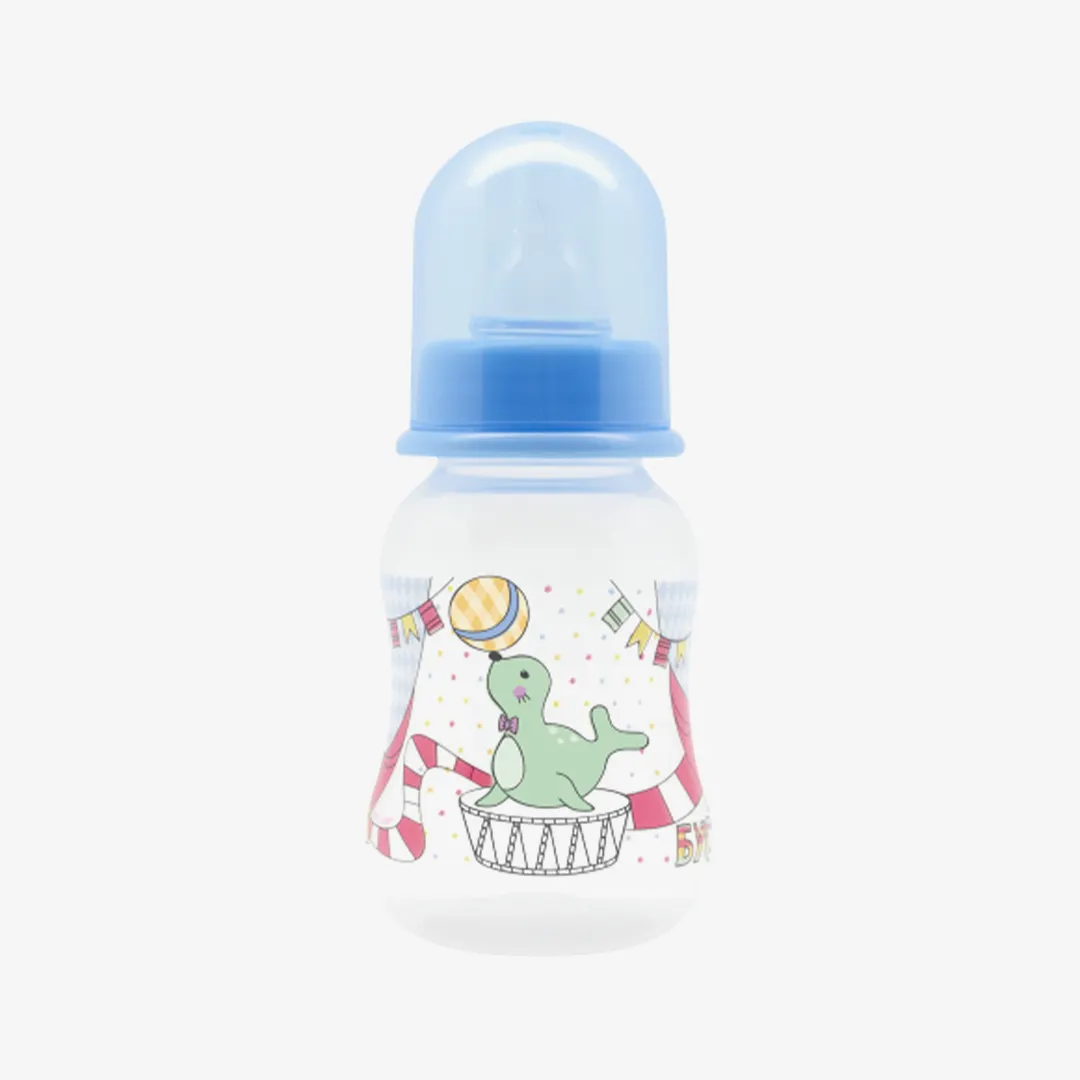 Бутылочка Just Lubby с соской, силикон, 0+ 125 мл