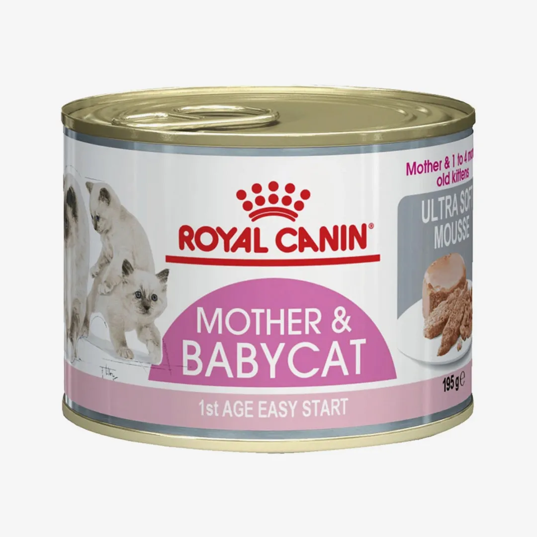 Корм влажный Royal Canin Babycat Instinctive для котят до 4-х месяцев, 195 г