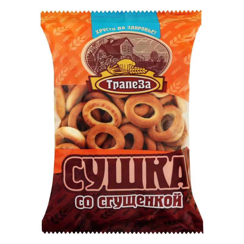 Сушка Трапеза со сгущенкой 350 Г