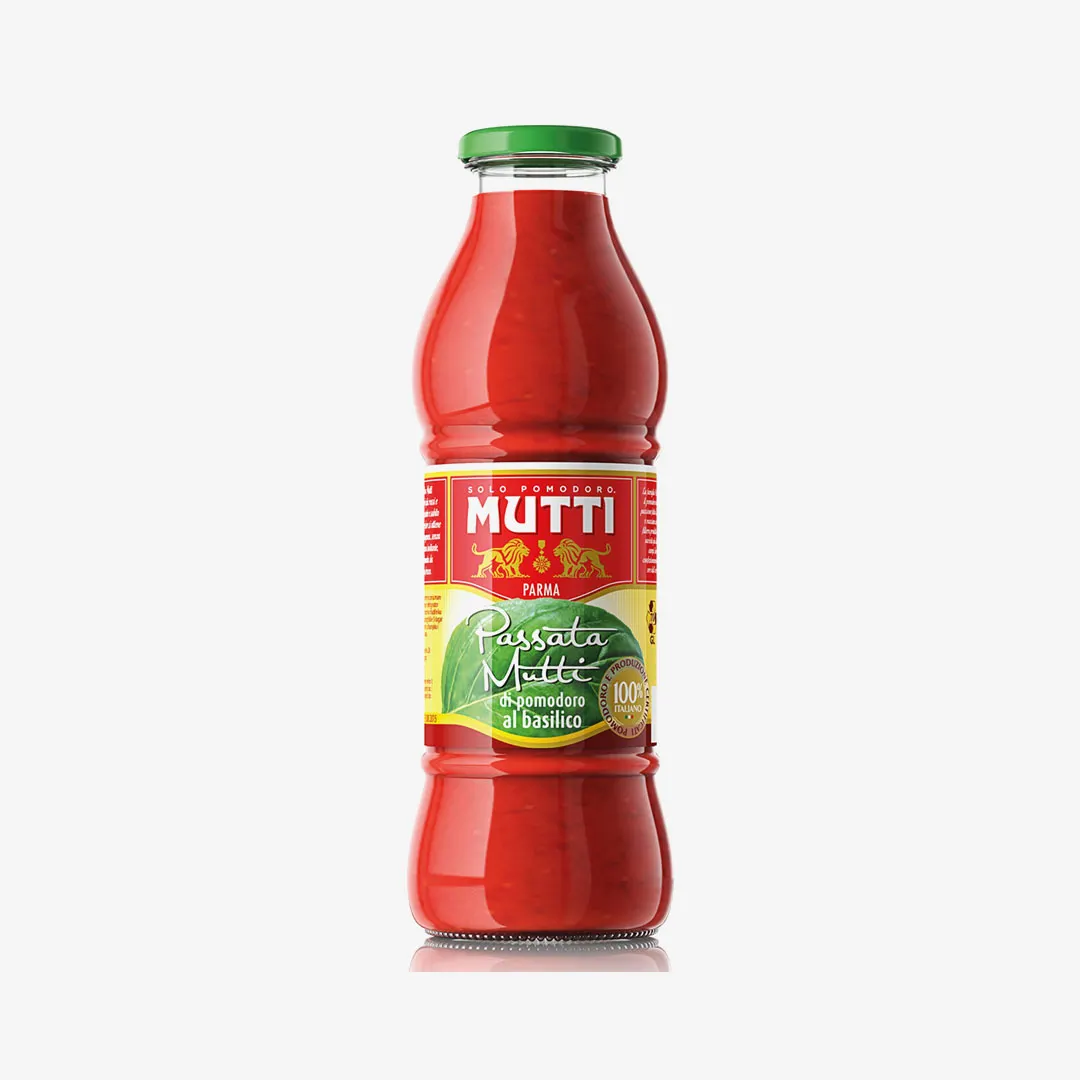 Томаты Mutti протертые с базиликом 700 г