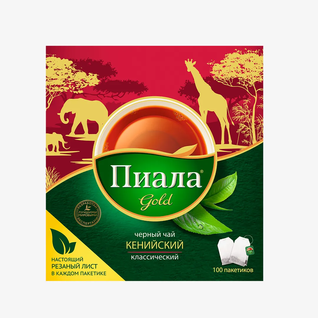 Чай Piala gold черный кенийский 100 пакетиков