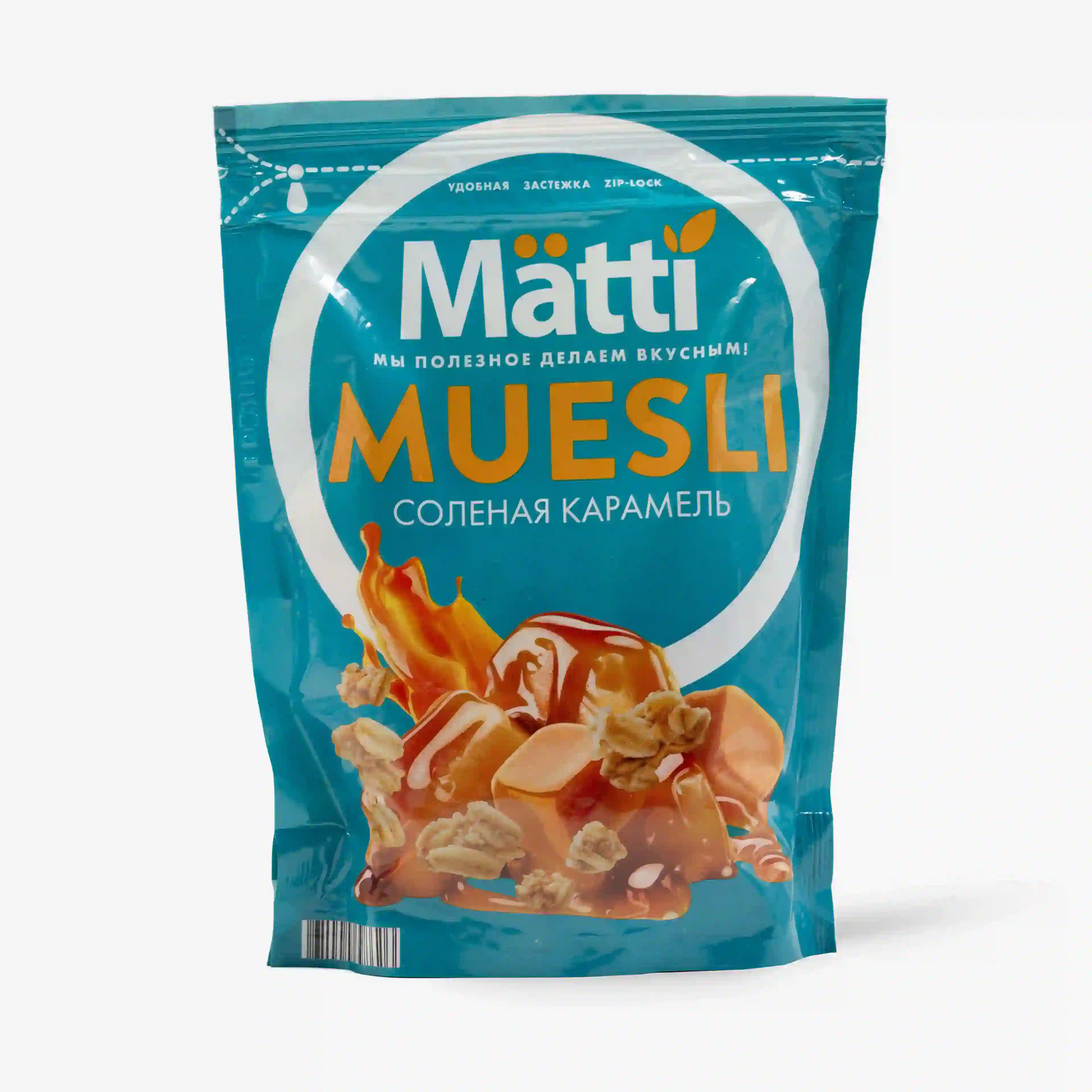 Мюсли Matti соленая карамель, 250 г
