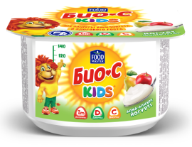 БИО-C KIDS ложковой йогурт Яблоко-груша 2,5% 110 мл