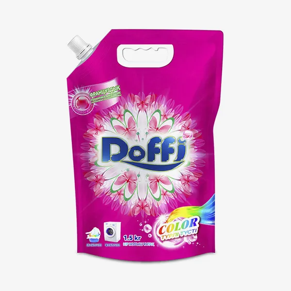 Стиральный порошок Doffi для белых и цветных тканей, 1.5 кг