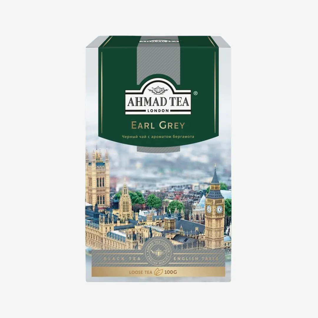 Чай Ahmad Tea Earl grey черный 100 г