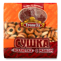 Сушки Трапеза Малютка с маком 200 г