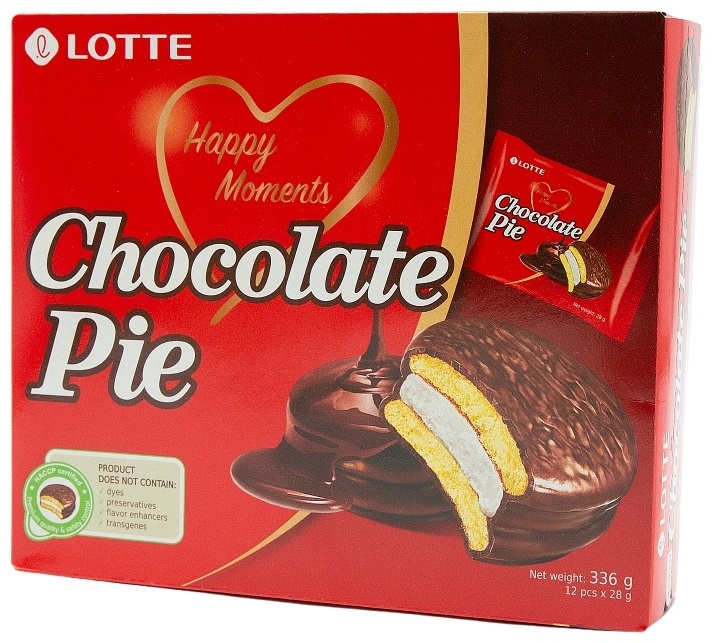Печенье Lotte Chocolate Pie 336 г