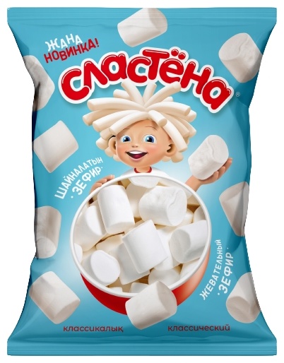 Сластена зефир ваниль 150 г