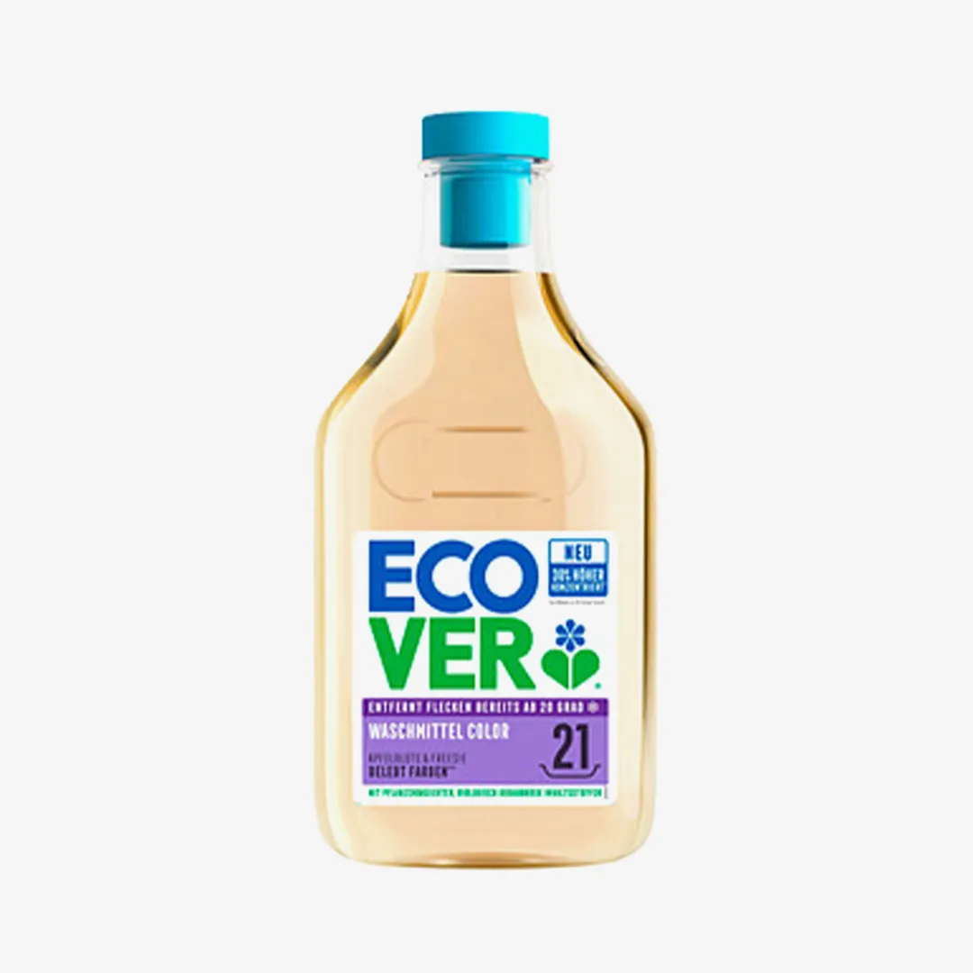 Средство для стирки Ecover жидкое цветного белья с ароматом цветков яблони и фрезии 750 мл ( 21 стирок)