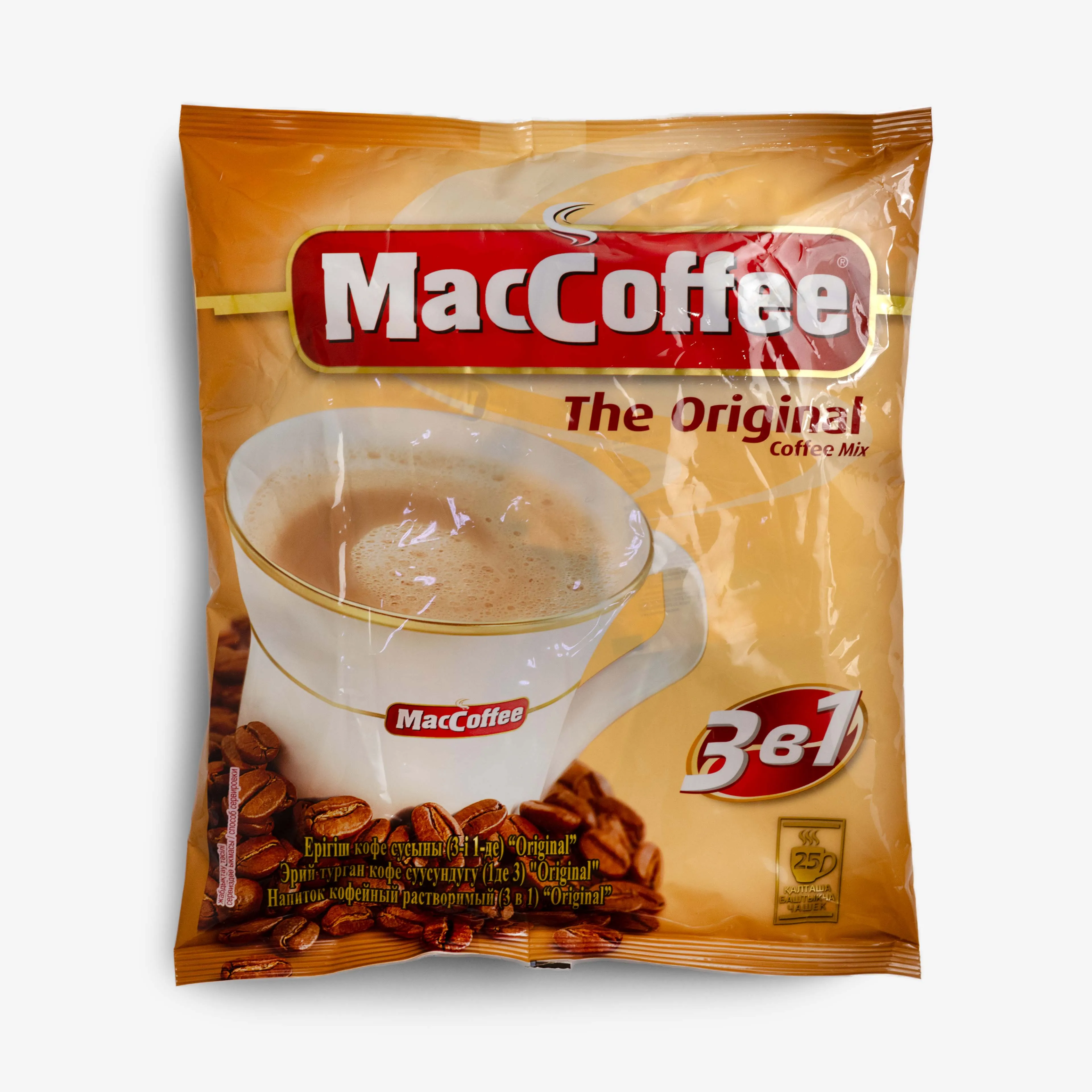 Кофе MacCoffee 3 в 1 пакетиков 500 г