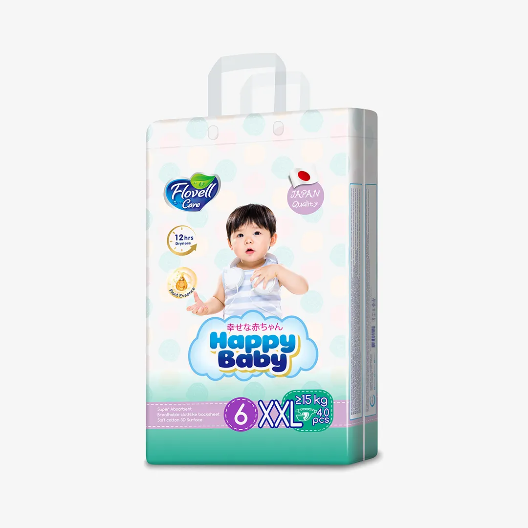 Подгузники Flovell care детские размер №6 (xxl) 15+ кг 40 шт