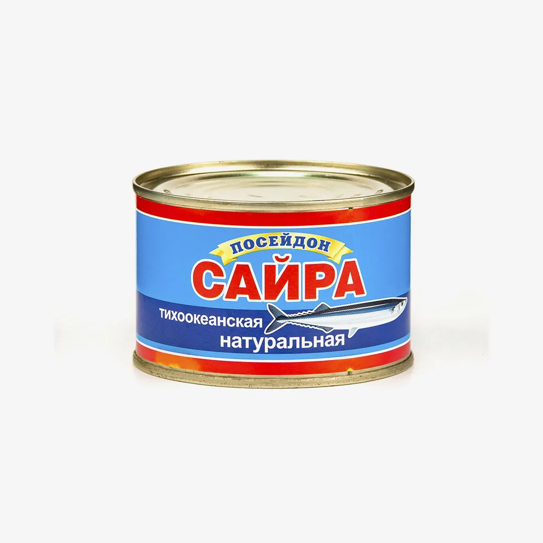 Сайра Посейдон натуральная 230 г