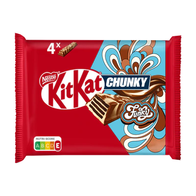 Батончик Kitkat вафельный чанки фанки, 160 г