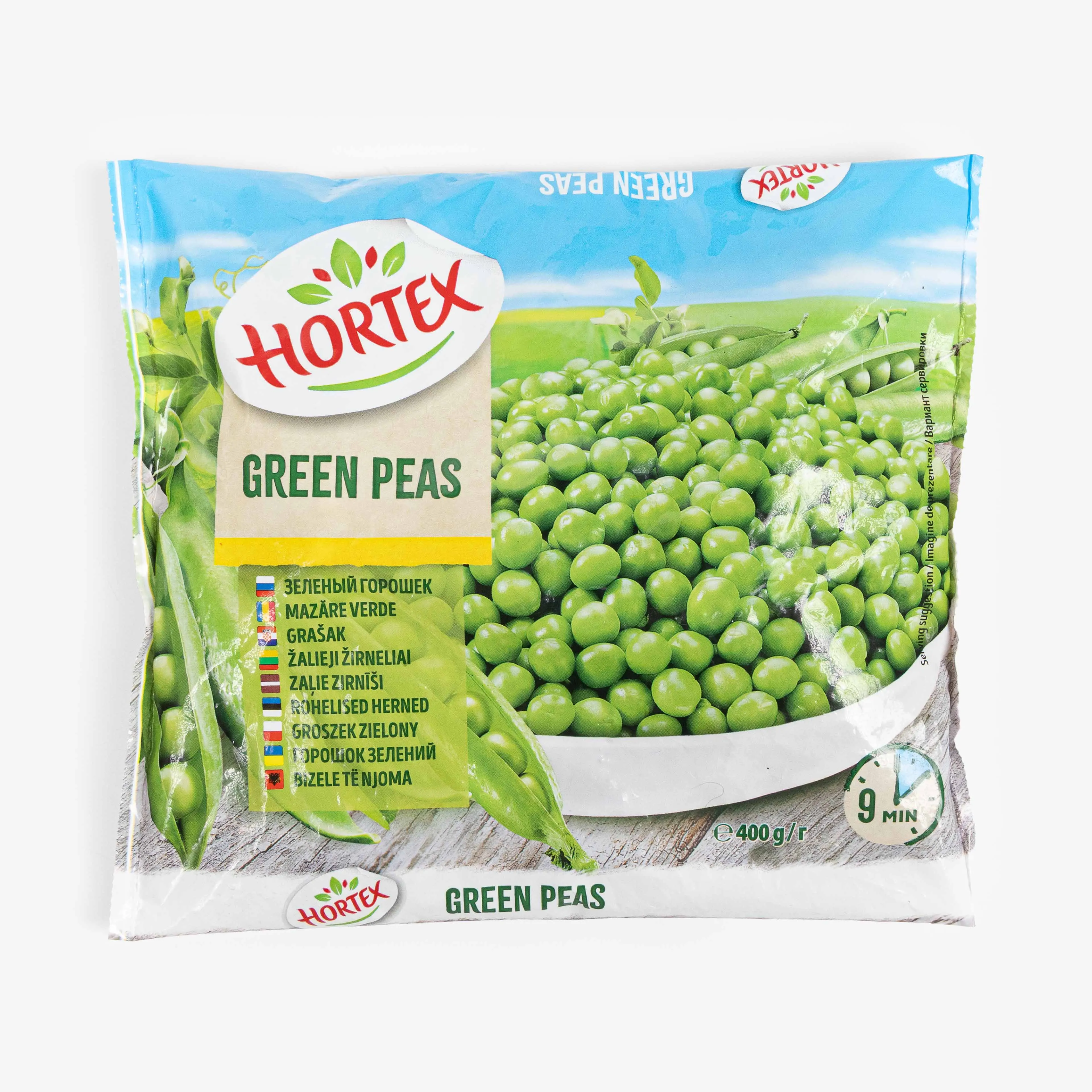 Горошек Hortex зеленый 400 г