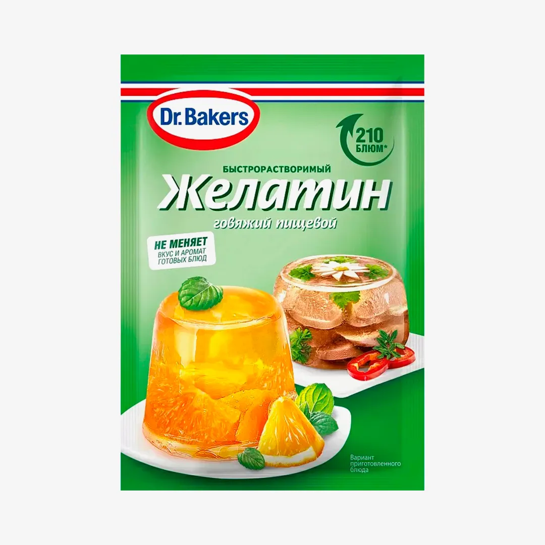 Желатин Dr.Bakers говяжий пищевой 20 г