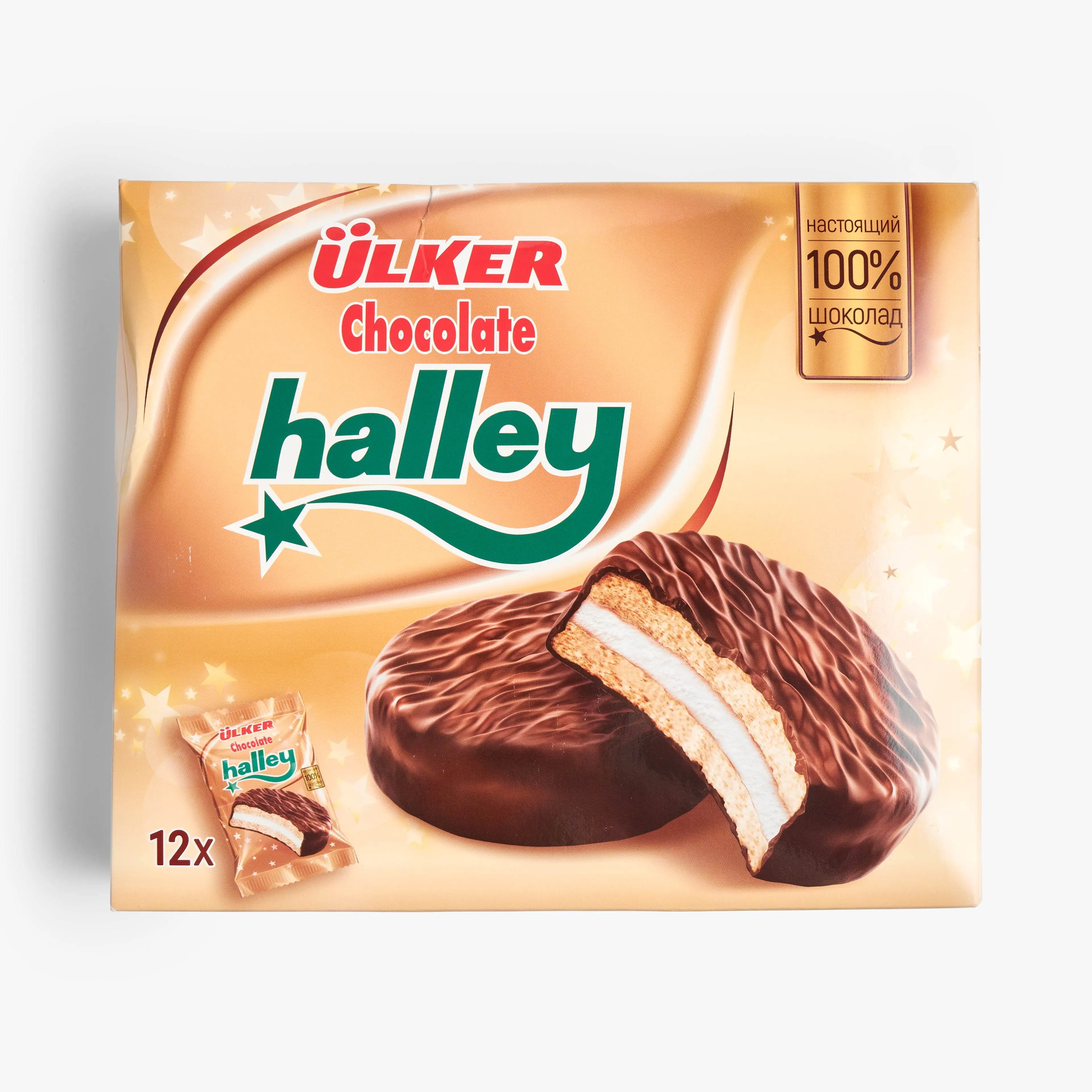 Печенье Orion Halley шоколадное, 336 г 4,8 (4 оценки)