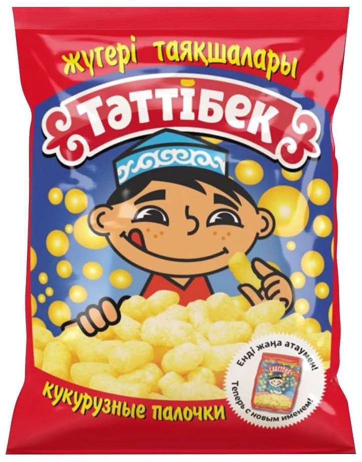 Сластена кукурузные палочки Тәттібек 250 г