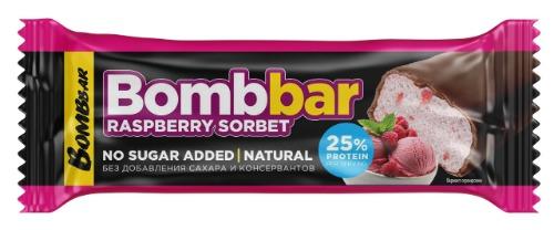 Bomb Bar батончик протеиновый малиновый сорбет 1 шт