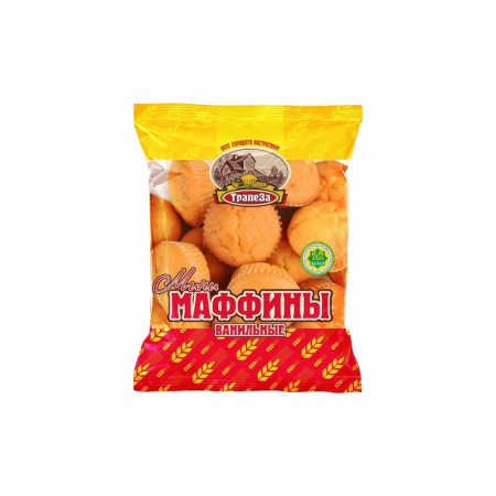 Трапеза маффины ванильные 450 г