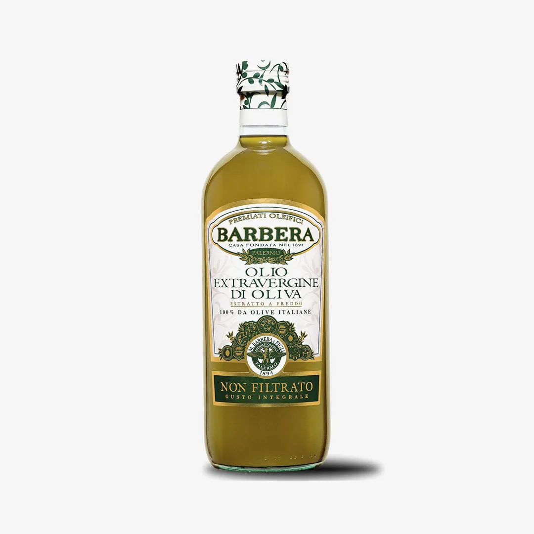 Масло Barbera Extra Virgin Non Filtrato оливковое 1 л