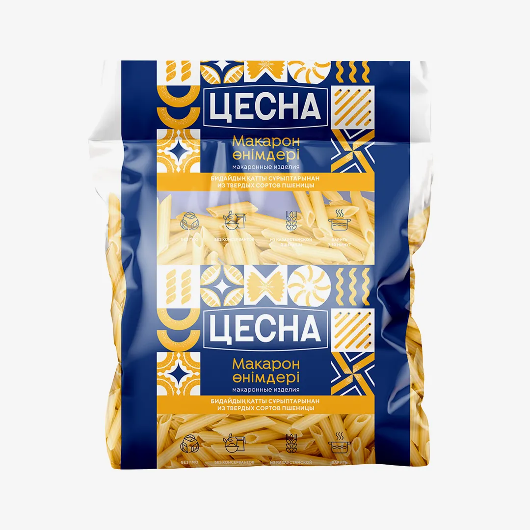 Макароны Цесна перья, 1.6 кг