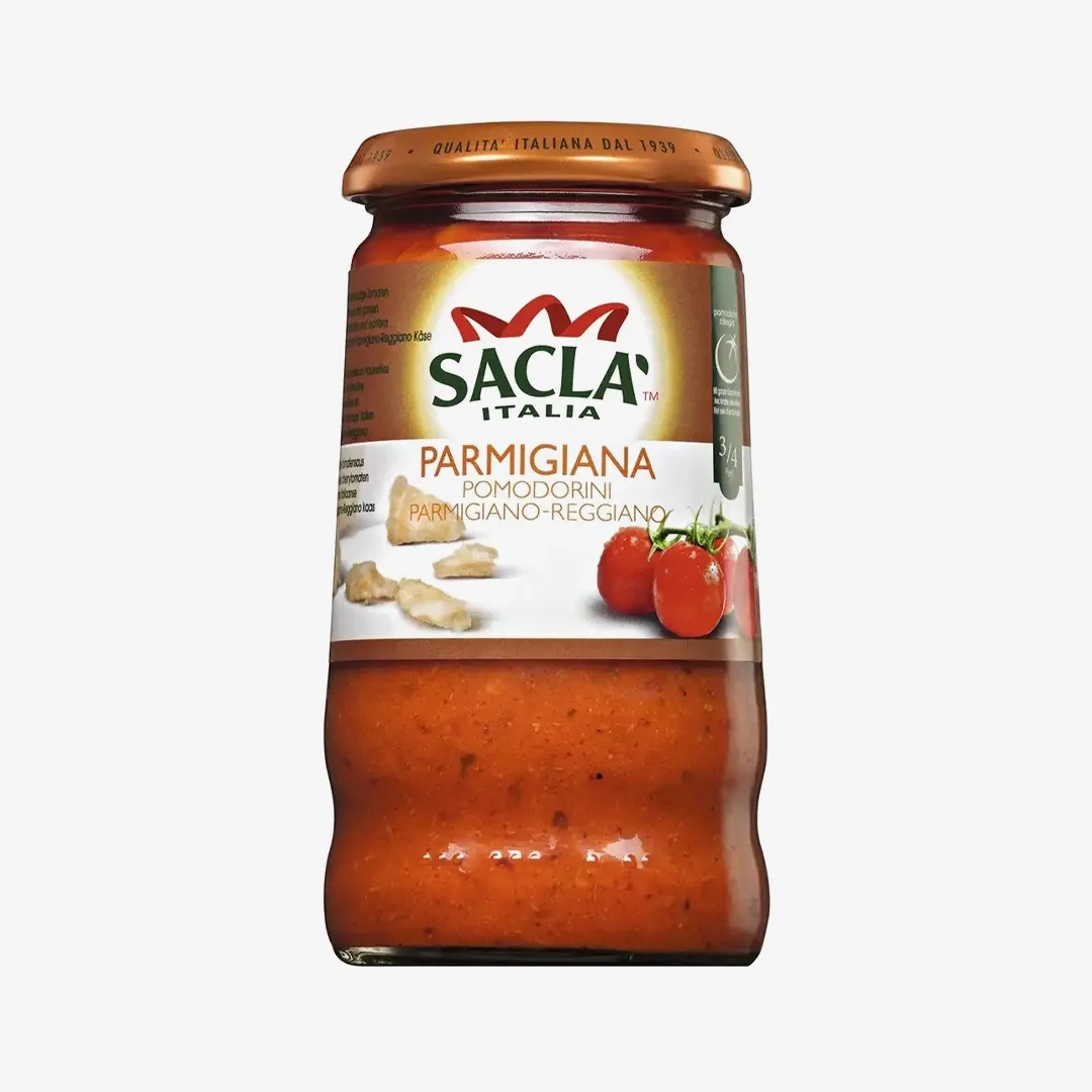 Соус Sacla Parmigiana с помидорами черри и сыром пармезан, 350 г