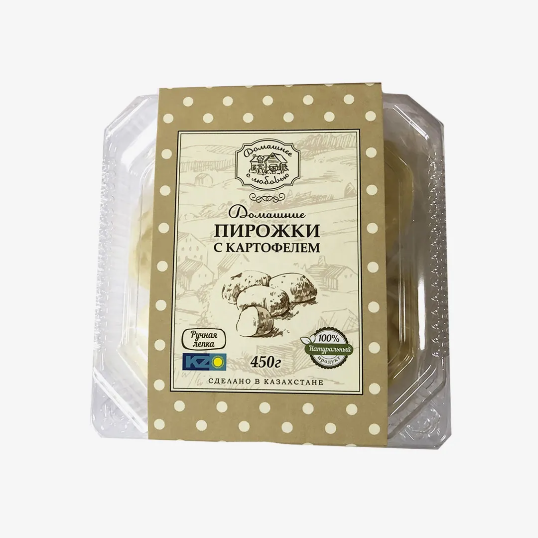 Пирожки Домашнее с Любовью домашние с картофелем 450 г