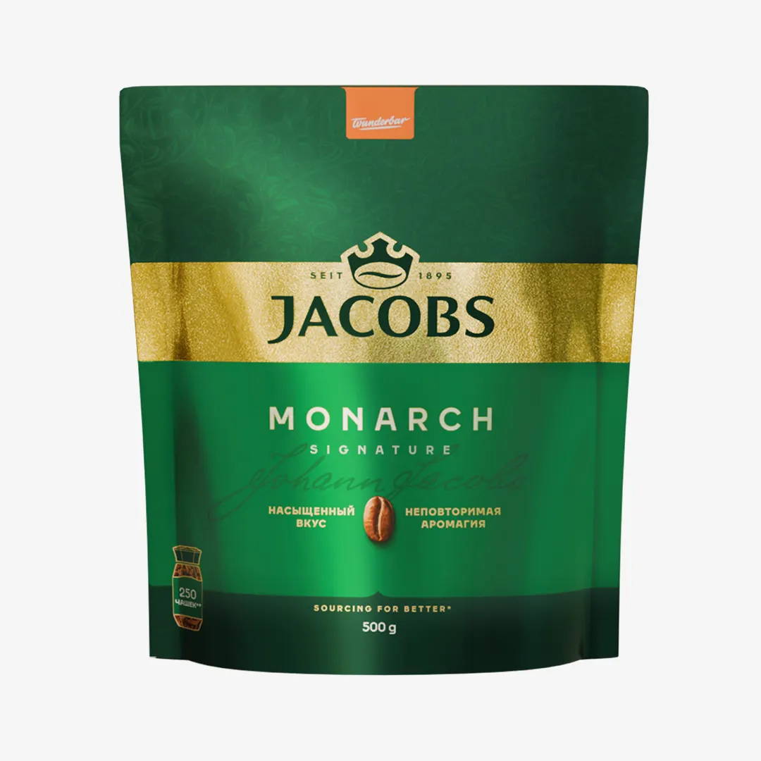 Кофе Jacobs Monarch растворимый 500 г