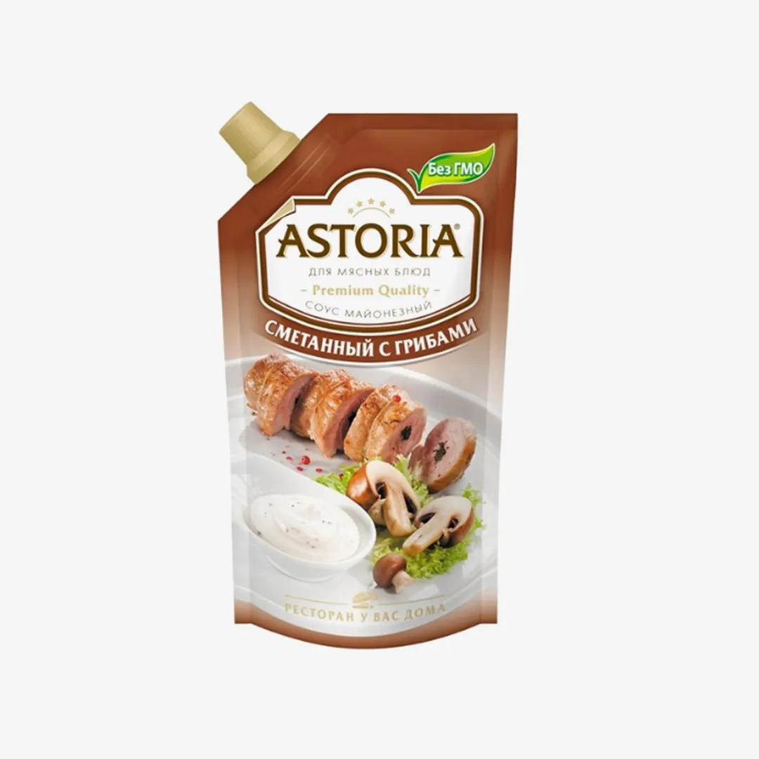 Соус Astoria сметана с грибами 233 г