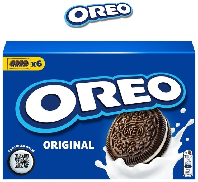 Печенье Oreo Original с какао и начинкой с ванильным вкусом 228 г