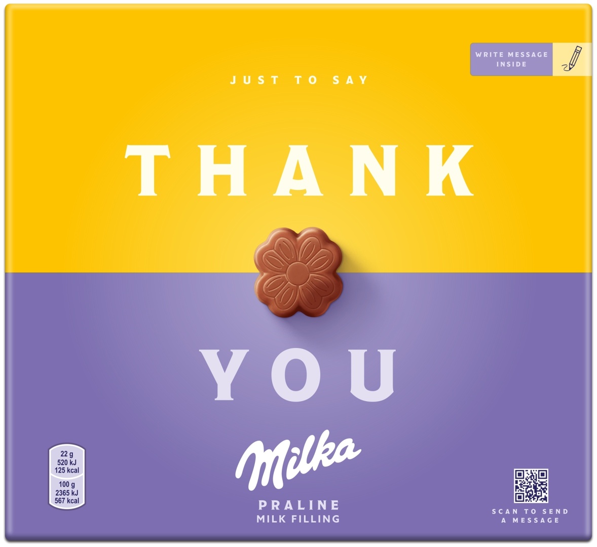 Конфеты шоколадные Milka с молочной начинкой 110 г