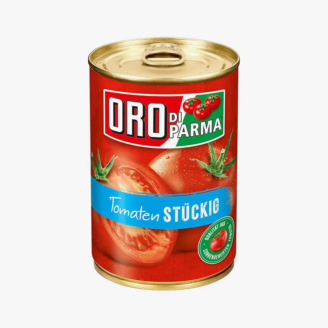 Томаты Oro di Parma консервированные кусочки 400 г