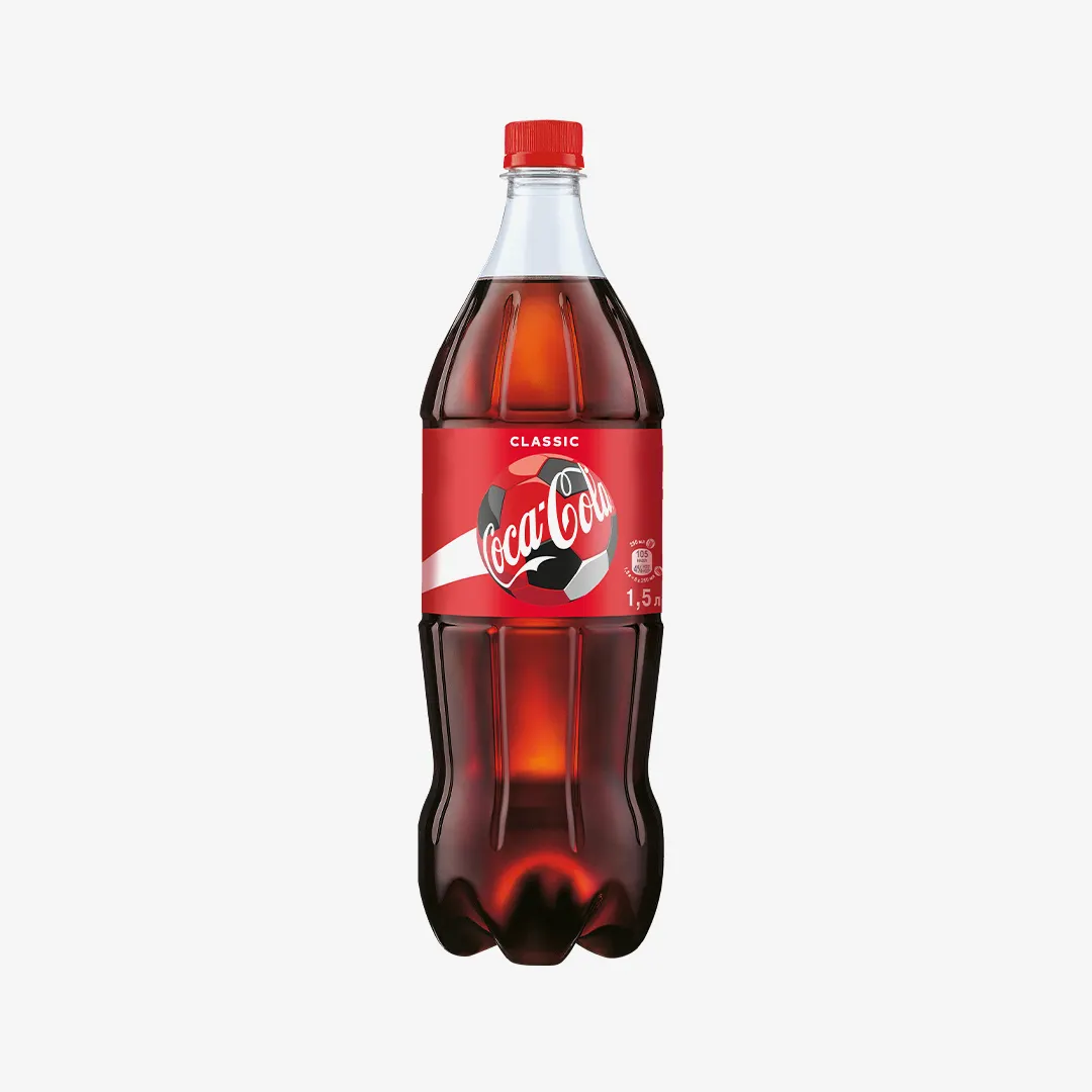 Напиток Coca-Cola газированный, 1.5 л