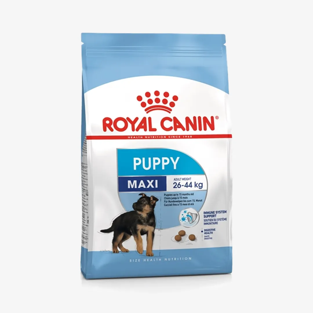 Корм сухой Royal Canin Maxi Puppy для щенков крупных пород (до 15 мес) 15 кг