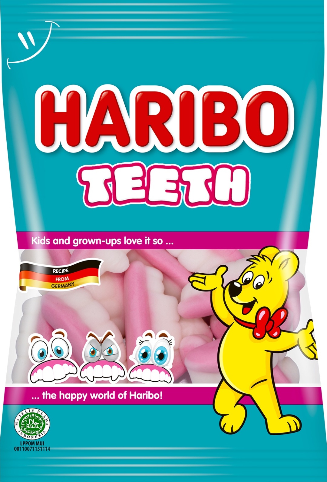 Мармелад Haribo Teeth жевательный 80 г