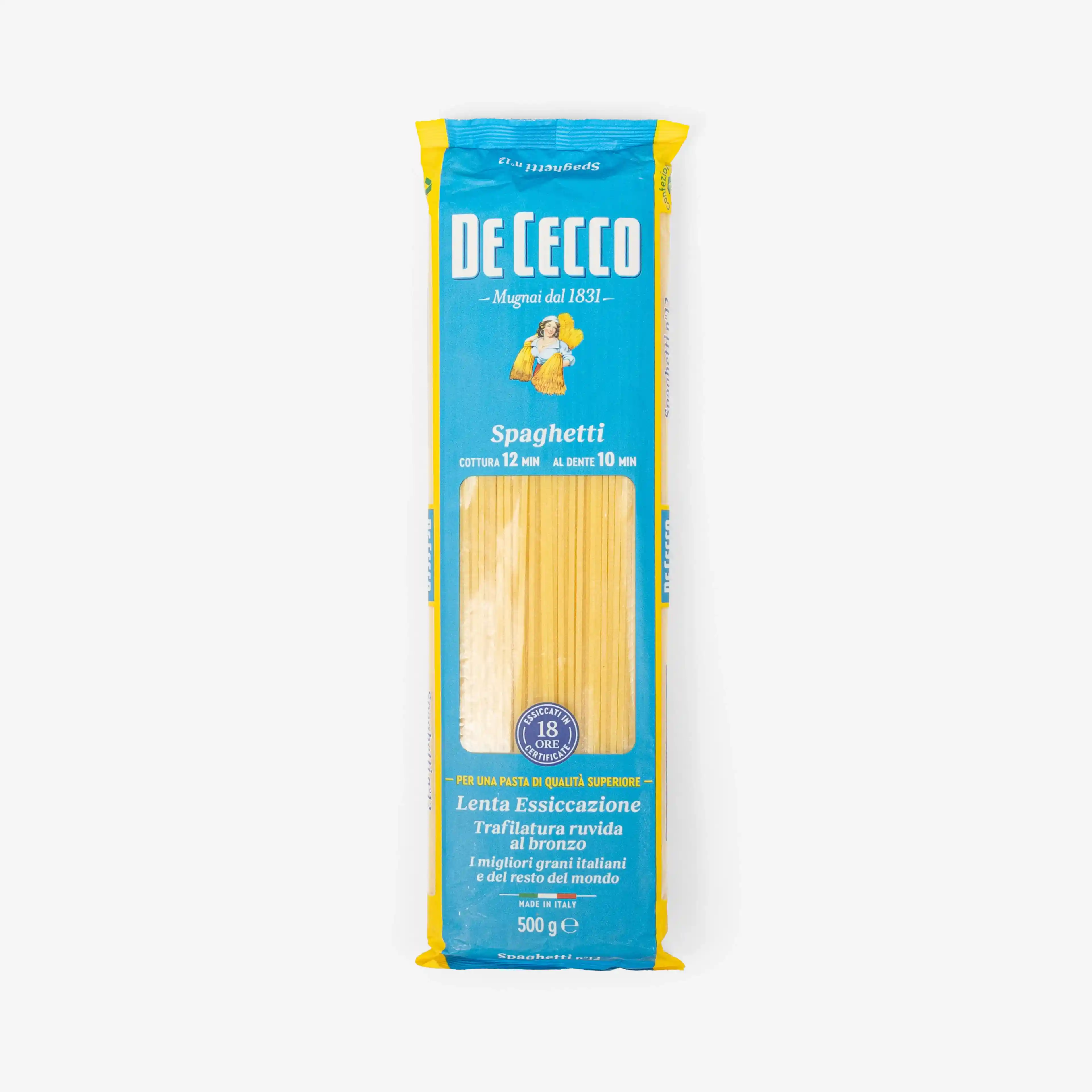 Макароны De Cecco Spaghetti 12, 500 г