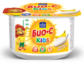 БИО-C KIDS ложковой йогурт Банан 2,5% 110 мл