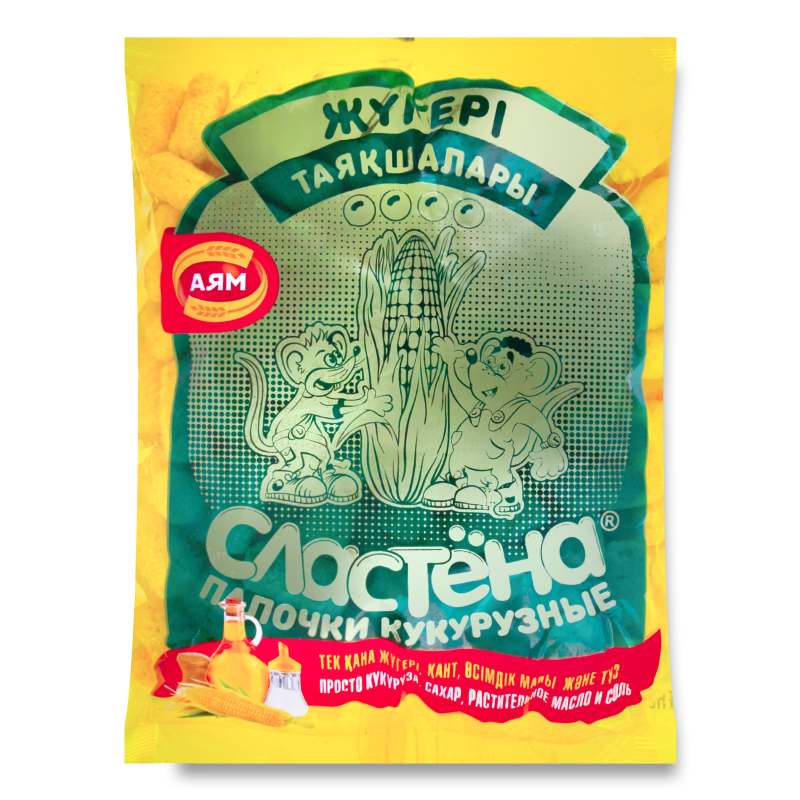 Сластена кукурузные палочки сладкие 200 г