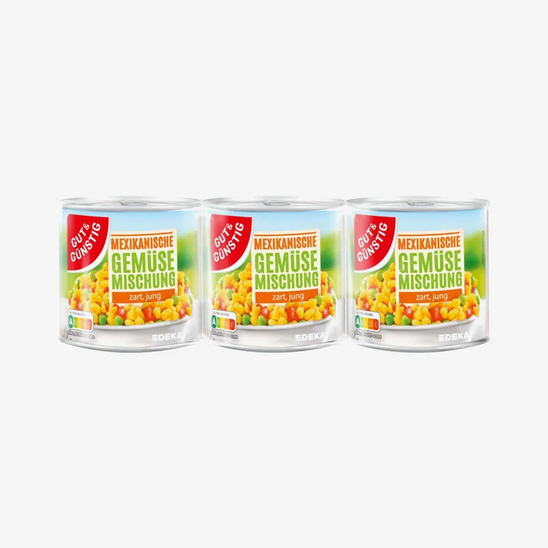 Овощная смесь G&G мексиканская 3 x 150 г