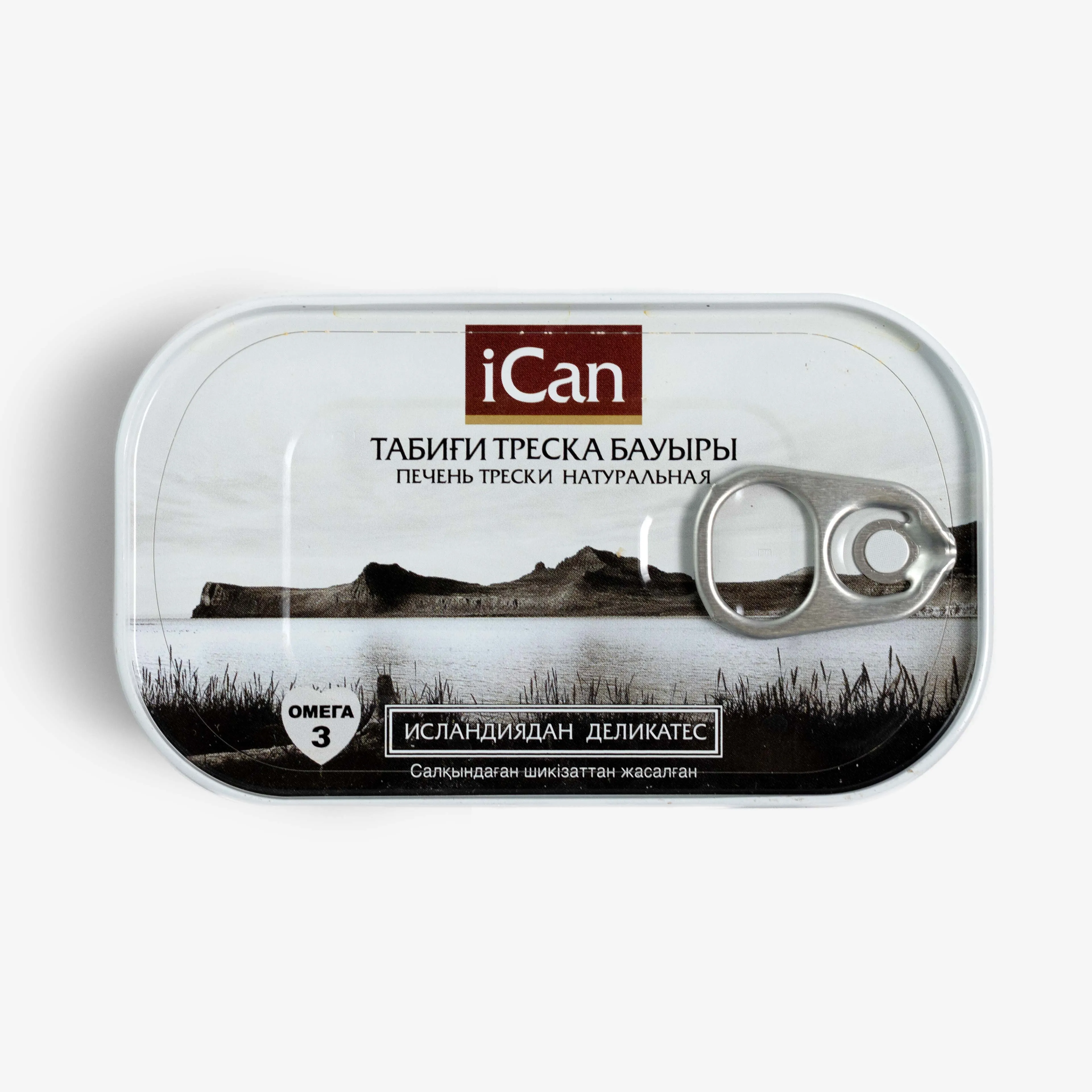 Печень Ican трески натуральная 115 г