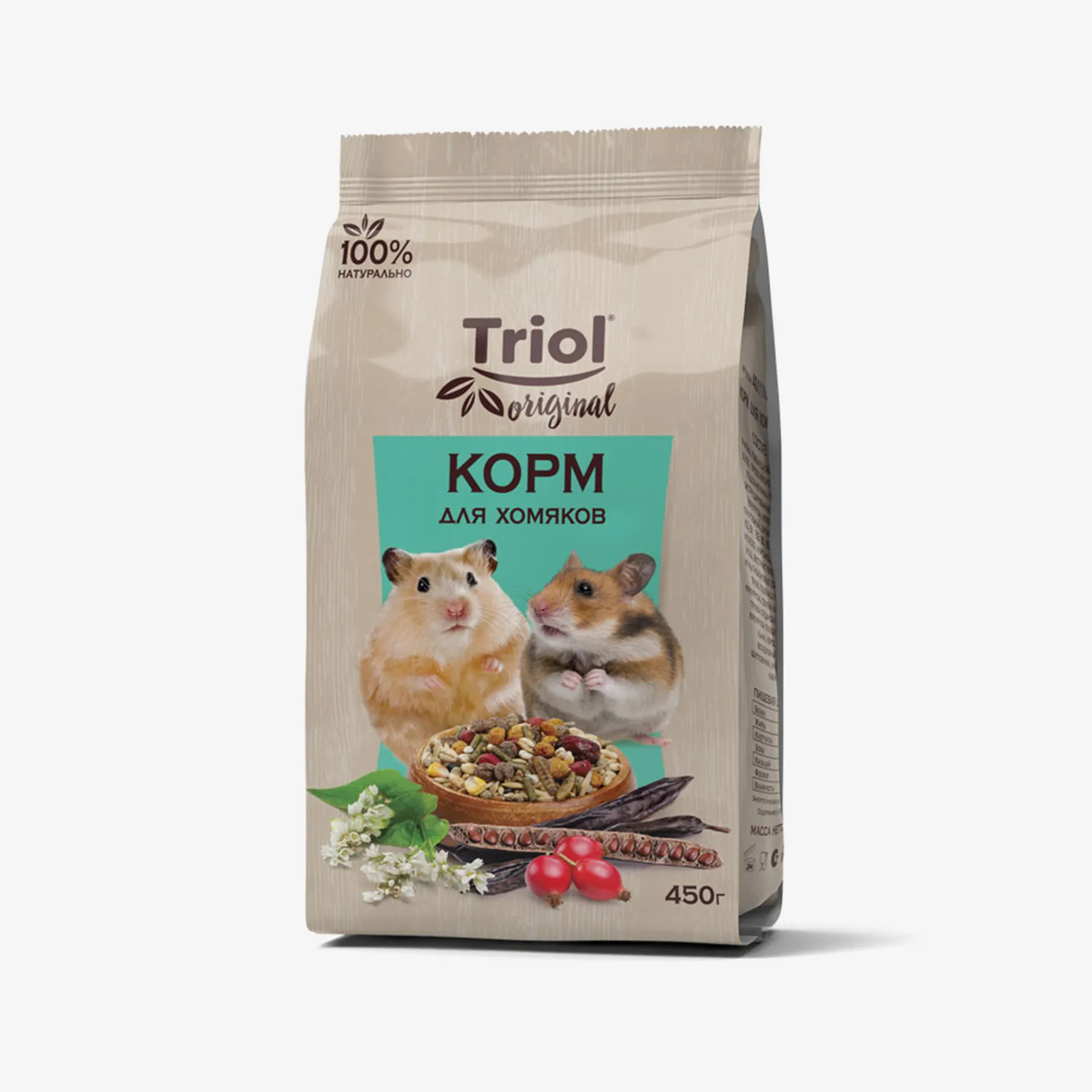 Корм Triol Original для хомяков 450 г