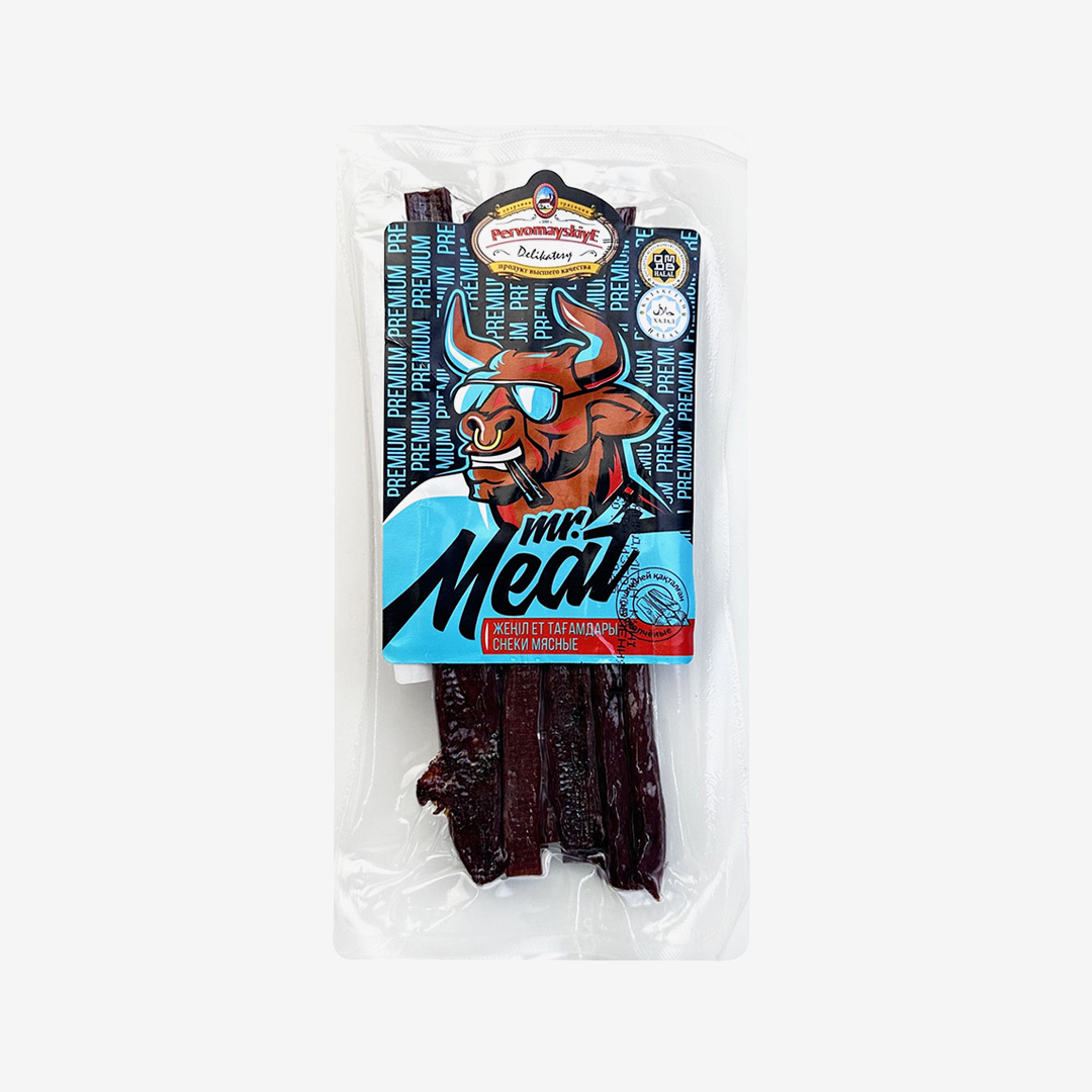 Снеки Первомайские деликатесы мясные mr. Meat premium сырокопченые в/у, 85 г