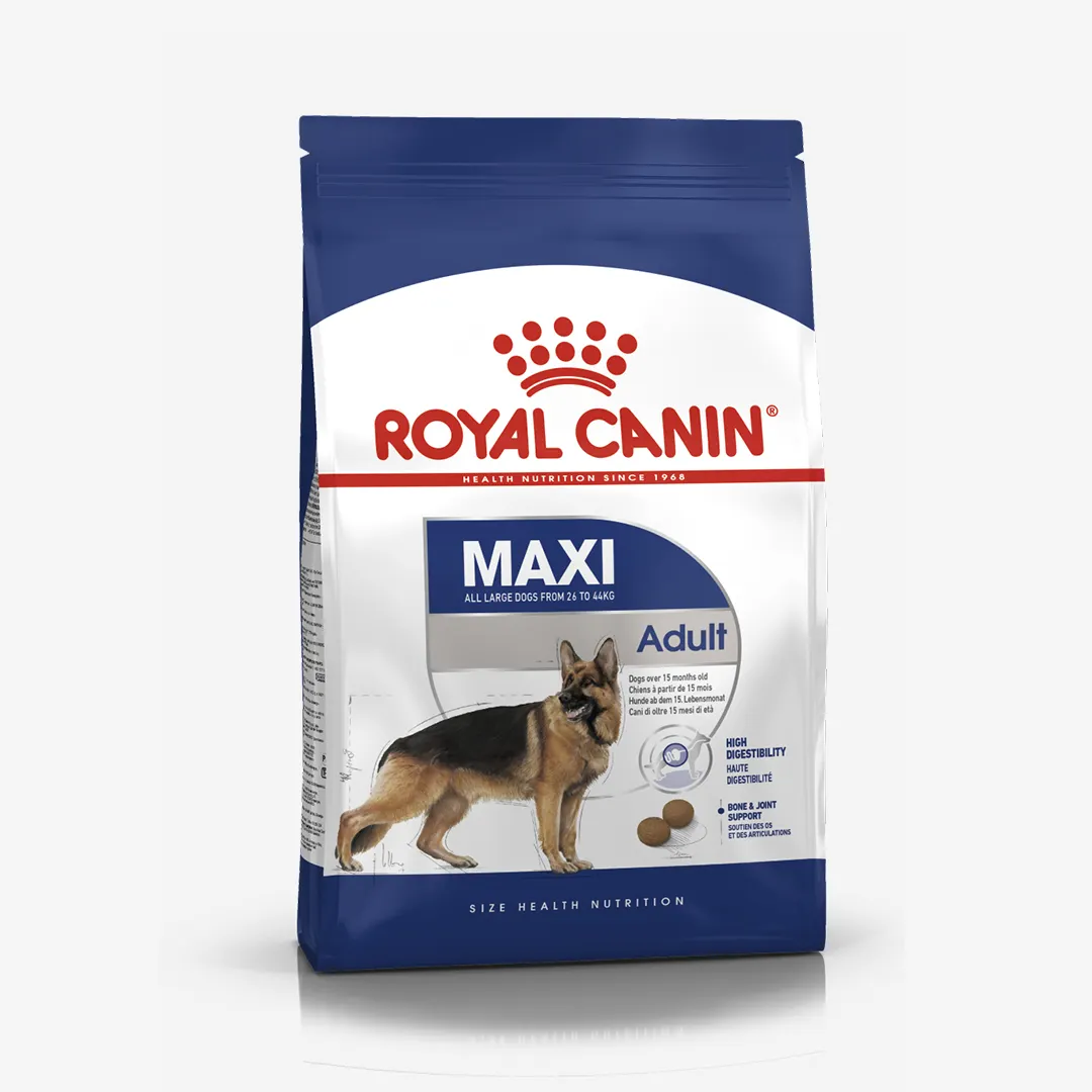 Корм сухой Royal Canin Maxi Adult для собак крупных пород (15+ мес) 4 кг
