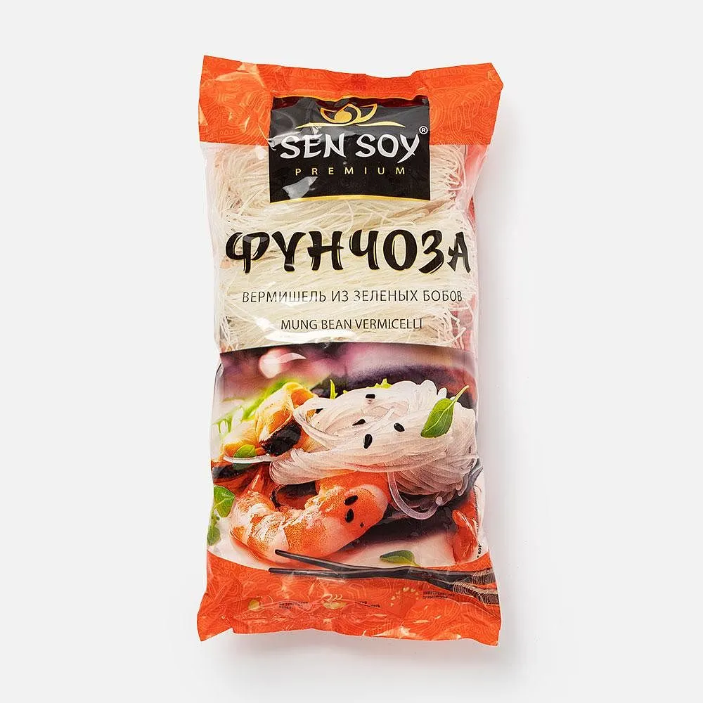Фунчоза Sen Soy вермишель из зеленых бобов 200 г