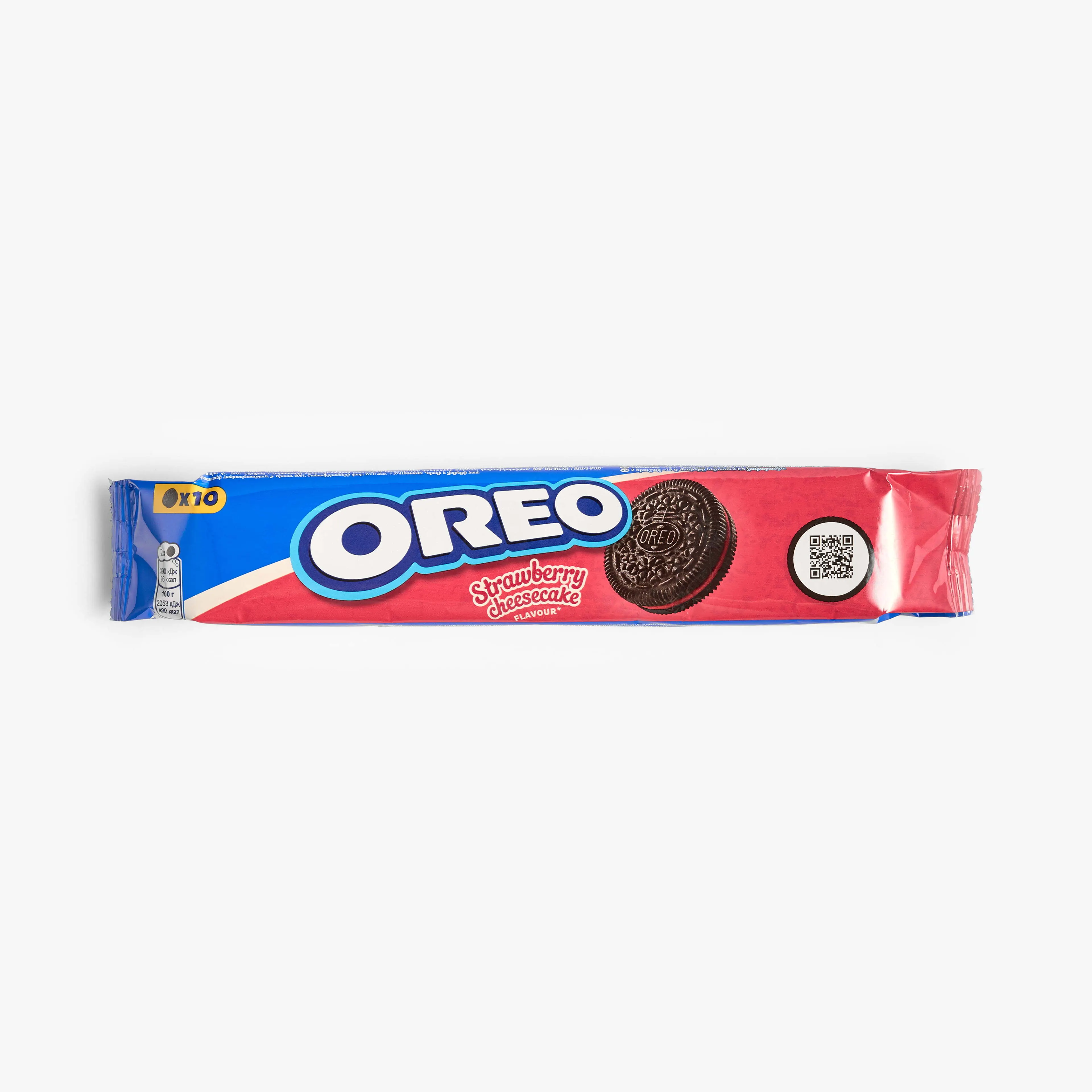 Печенье Oreo с какао и клубничной начинкой 95 г