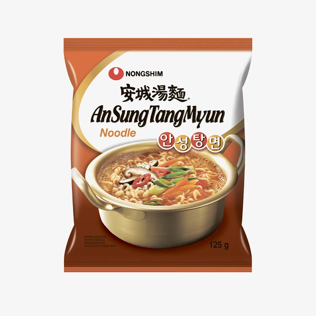 Лапша Nongshim Ансунгтанмун овощная, 125гр