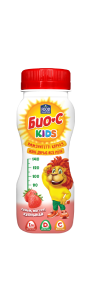 БИО-C KIDS питьевой йогурт Клубника 1,5% 160 мл
