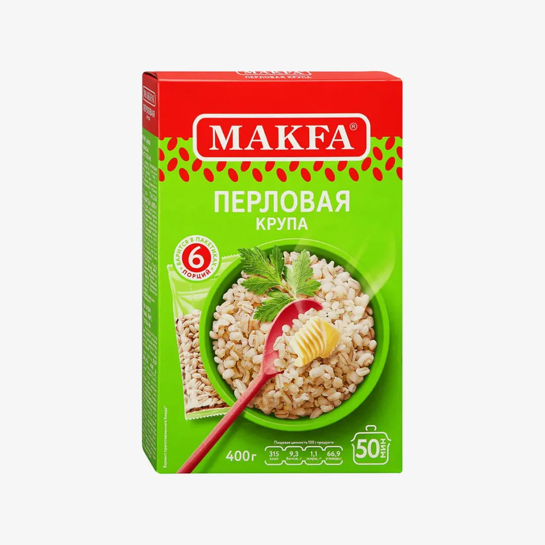 Перловая крупа Makfa, 400 г