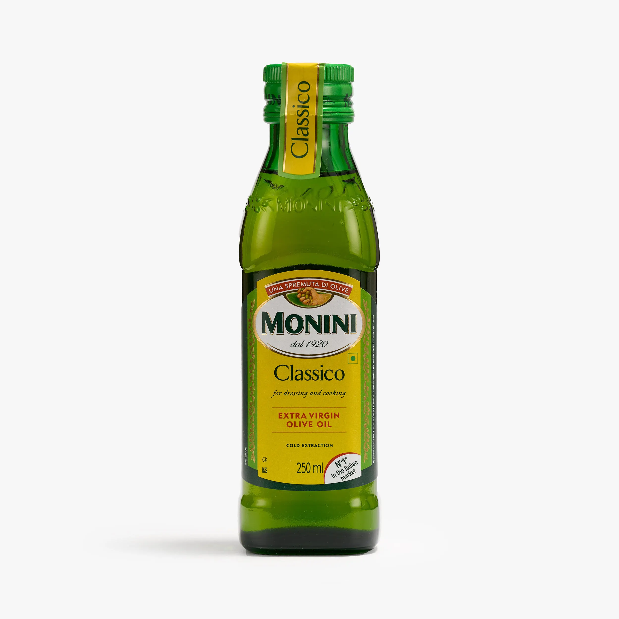 Масло оливковое Monini Extra Virgin Classico нерафинированное, 250 мл